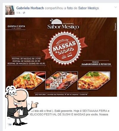 Aqui está a publicidade do Sabor Mestiço Cuiabá MT