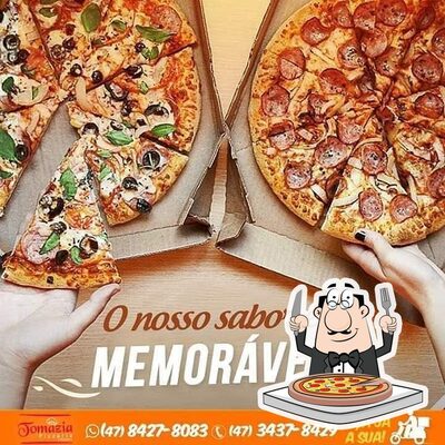 Escolha diferentes estilos de pizza