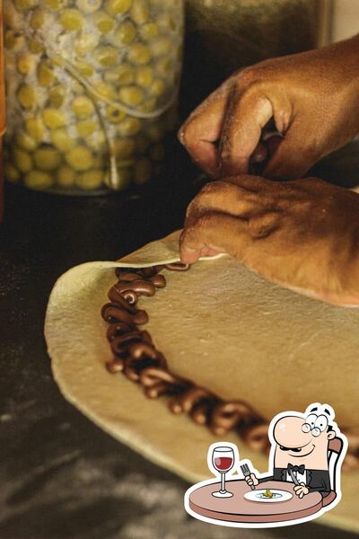 Platos en A & G Pizzaria