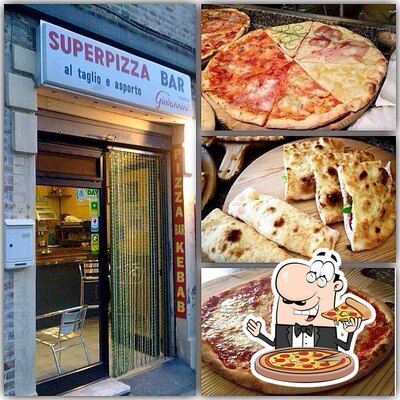 Prova una pizza al caffè bar Super Pizza