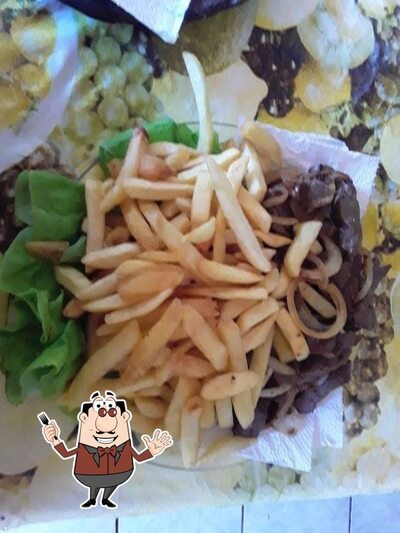 Comida em Barraca do Marciano