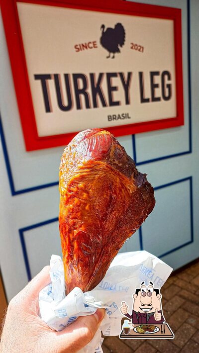 Turkey Leg Brasil oferece refeições de carne