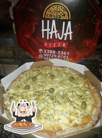 No Haja Pizza, você pode provar pizza