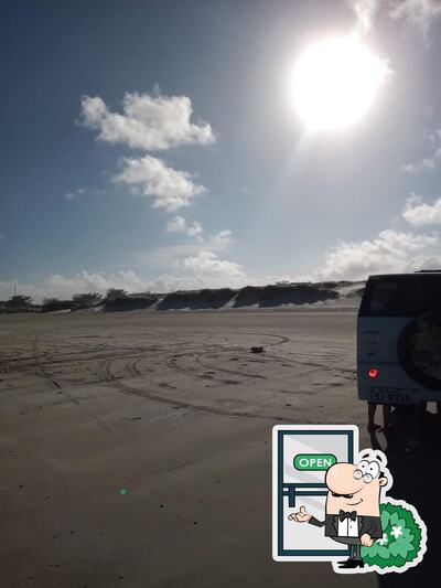 Você pode espairecer no exterior Parada Certa lanches