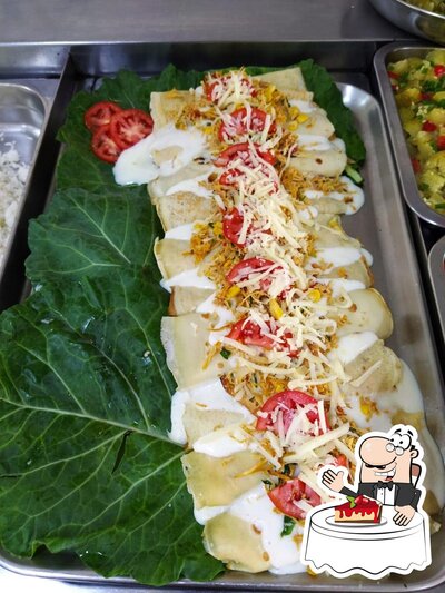 Não esqueça de pedir uma sobremesa no Restaurante Bezerrão