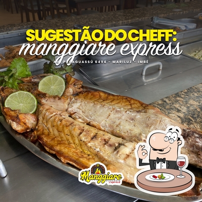 Comida em Manggiare Pizzaria Express