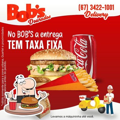 Bob's oferece uma variedade de opções para os amantes dos hambúrgueres