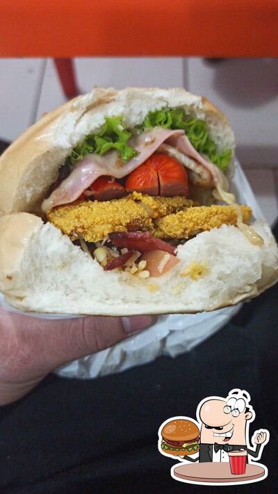 Delicie-se com um hambúrguer no Big Lanches