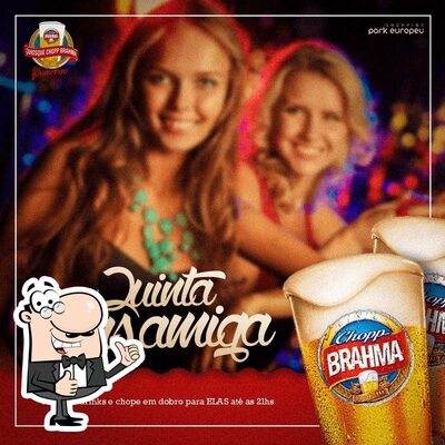 A publicidade apresenta informações sobre o Quiosque Brahma