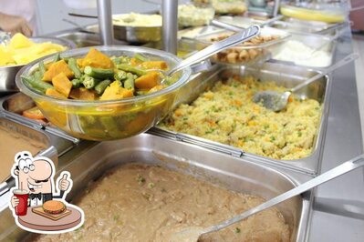 Restaurante Patureba serve uma escolha de opções para os amantes dos hambúrgueres