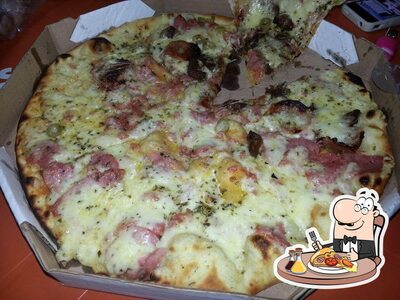 No Super Pizza Delivery, você pode provar pizza