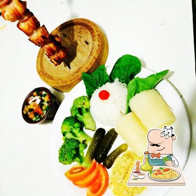 Platos en Gringo's Pizza e Grill