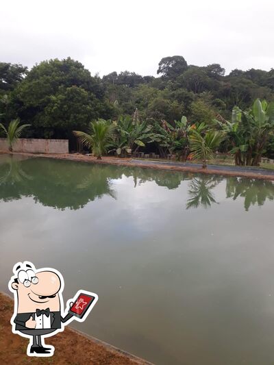 O exterior do Pesque e Pague do Zé Mendes