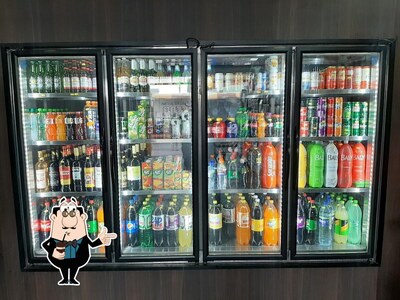 Você pode desfrutar de uma bebida do menu