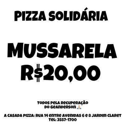 Aqui está a publicidade do A Casa Da Pizza Rio Claro SP