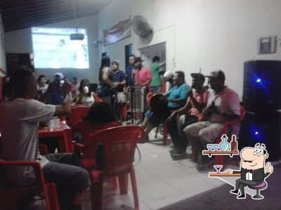 O interior do Sports Bar