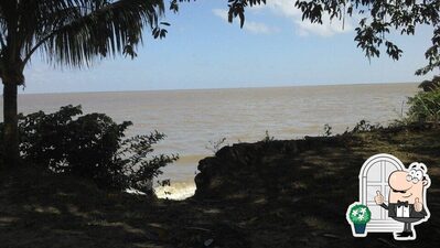 Você pode espairecer no exterior Tapiocaria da Dora