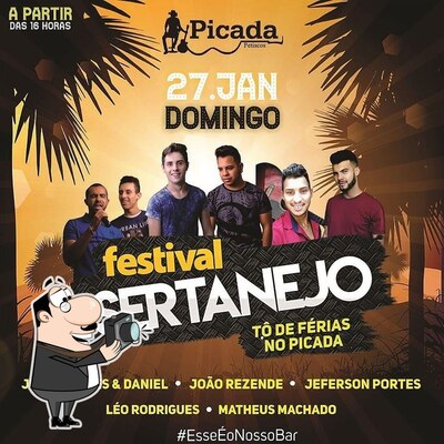 Aqui está a publicidade do Picada petiscos