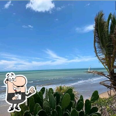 a parte exterior é uma característica importante do Bar e Pousada Costa Do Sol