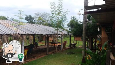 Você pode espairecer no exterior Bar Do Ze