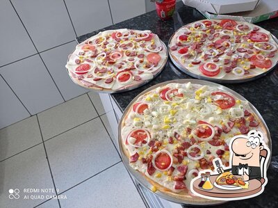 Escolha pizza no Sabor da Roça