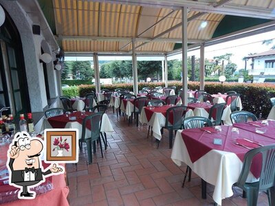 Gli interni di Hotel ristorante pizzeria Parma