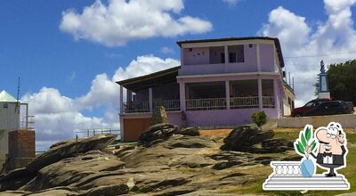 Desfrute da vista da área externa do Grande Rio - Restaurante e Pousada Traipu-Al