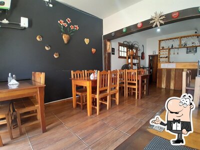 O interior do Restaurante tempero da Simone