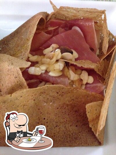 Platos en Amélie Creperie