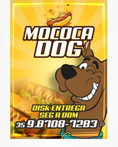Aqui está a publicidade do MococaDog