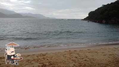 Desfrute da vista da área externa do Nascer do Sol Restaurante