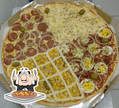 Consiga diferentes tipos de pizza