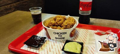 Comida em Frycken - Frango Frito no Balde