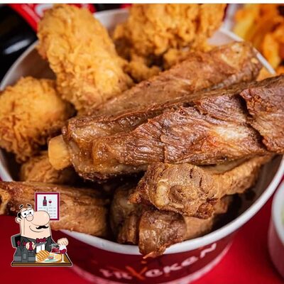 Frycken - Frango Frito no Balde oferece pratos de carne