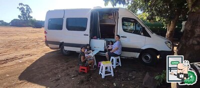 o exterior é uma característica importante do Restaurante Garcia