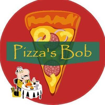 Platos en Pizza's Bob