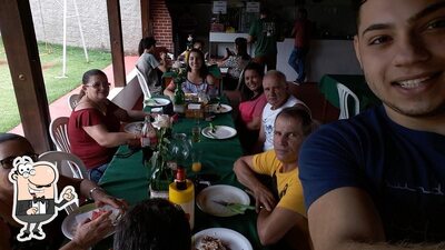 O interior do Rancho do Sandro