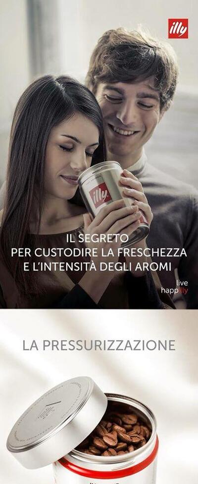 La pubblicità contiene informazioni su Cubo Bar 90