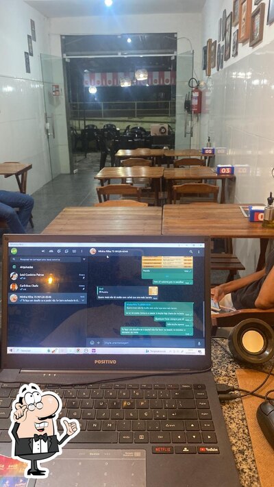 Veja imagens do interior do Top Brasil pizzaria