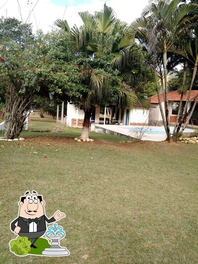 Veja a área externa do Pesque Pague Capelinha