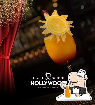Desfrute de uma bebida no Hollywood - Restaurante e Lounge Bar Formosa GO