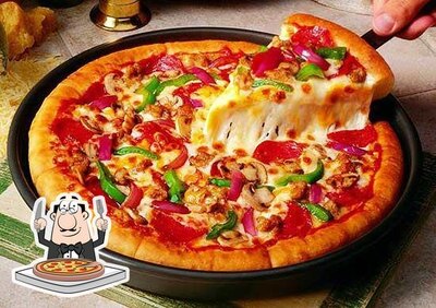 Consiga diferentes tipos de pizza