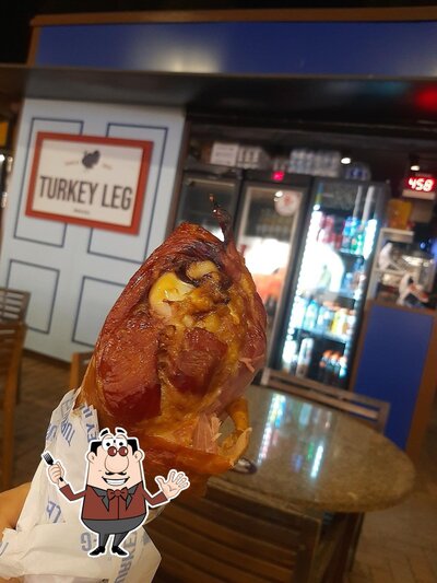 Comida em Turkey Leg Brasil