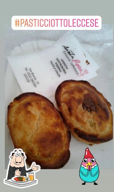 Cibo al Caffetteria Pizzeria Tavola calda Santa Rosa