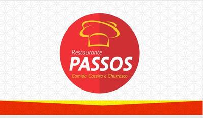 A publicidade mostra informações sobre o Restaurante passos