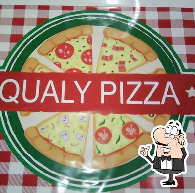 O interior do Qualy Pizza