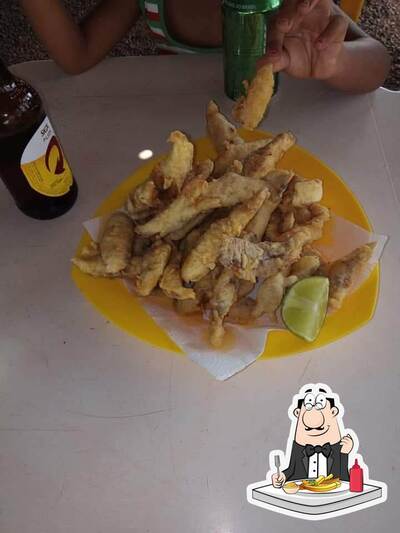 O Pesqueiro batistucci serve fritas