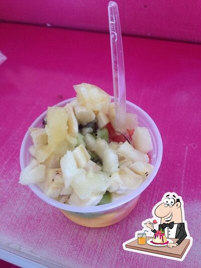 Não esqueça de experimentar uma sobremesa no Frutzen