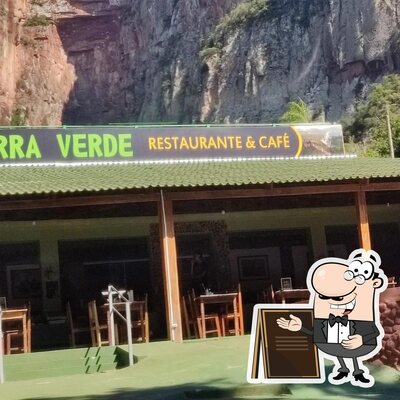 O exterior do Serra Verde Restaurante e Café