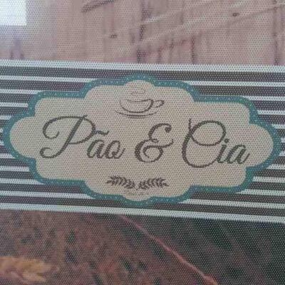 O logotipo do Padaria Pão & Cia